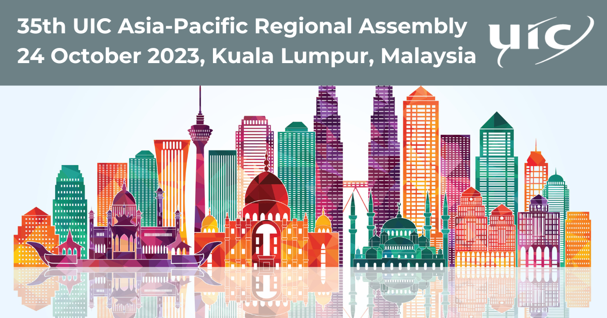 Th Uic Asia Pacific Regional Assembly Uic International Union Of