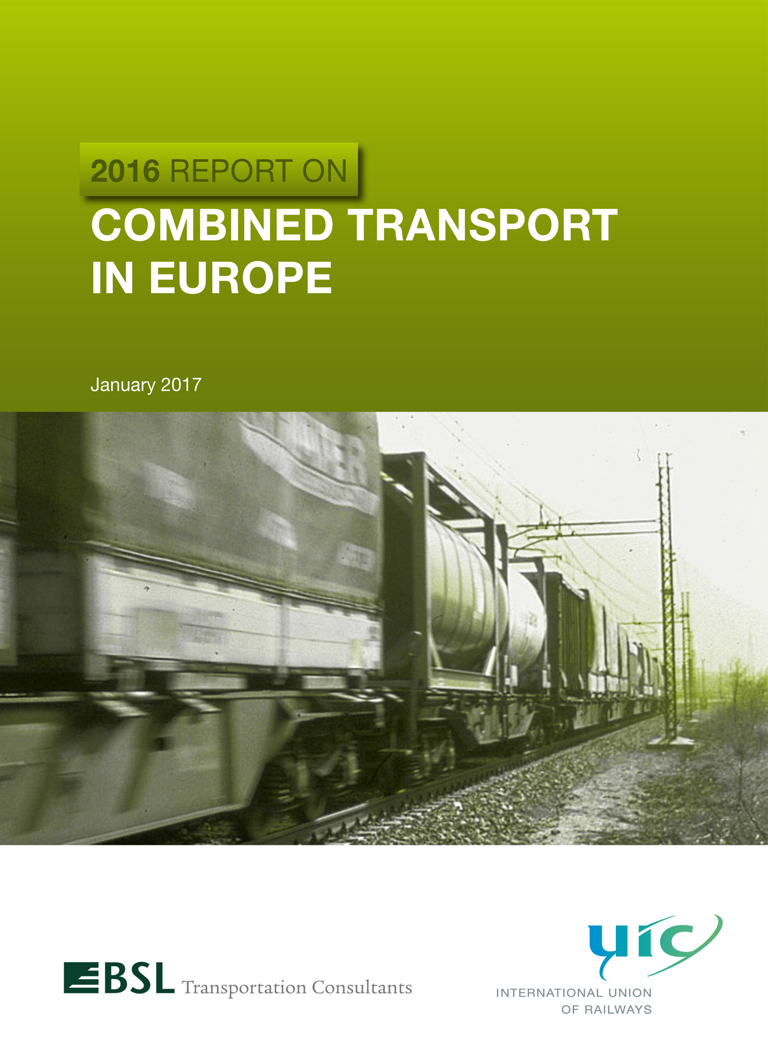 Combined transport UIC International union of railways