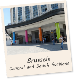 Brussels Central and South Stations