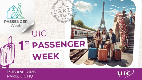 2026-04-13 09:00:00: UIC Passenger Week 2026