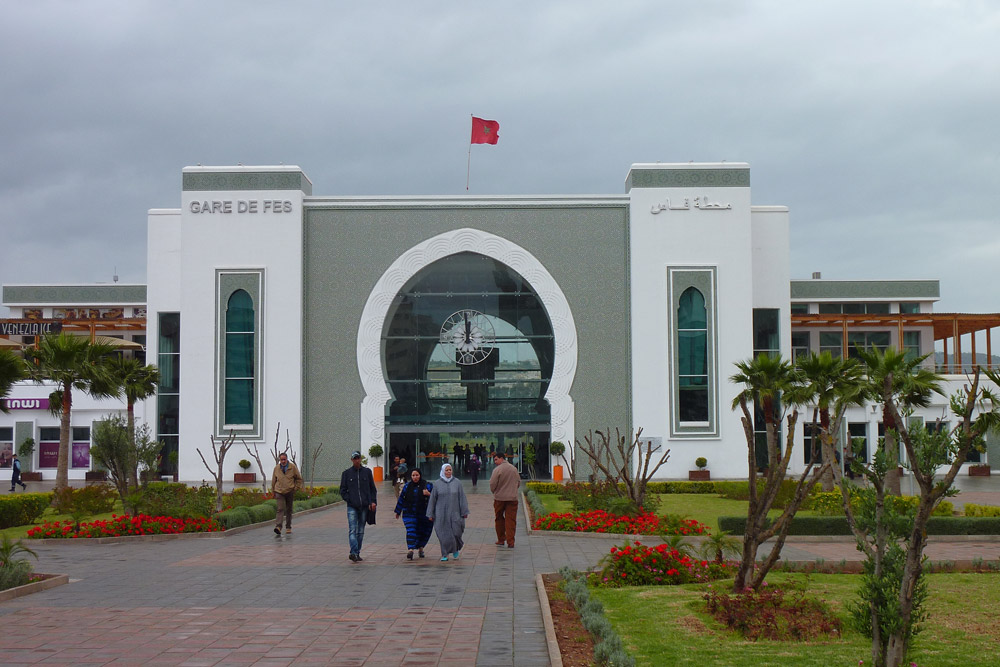 Fes Railway Station, Morocco.