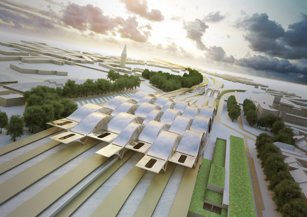 Design for a Belgian Station