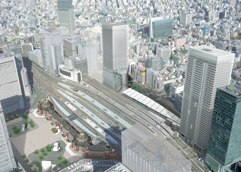 Tokyo Railway Station, Japan.