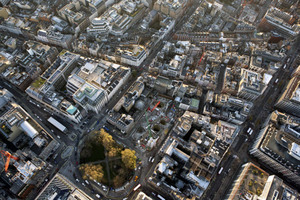 Bond Street new station and hanover square aerial (© Crossrail) - JPEG - 203.9 kb