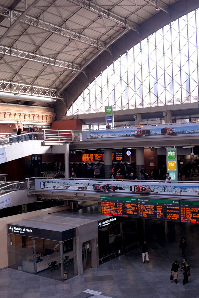 Madrid Atocha Railway station, Spain