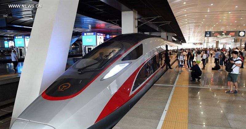 China's new high-speed train debuts on Beijing-Shanghai route | UIC ...