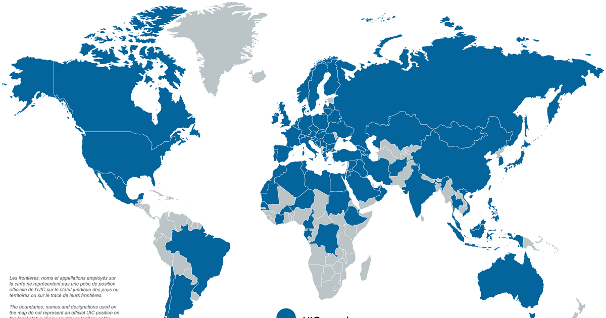 About UIC UIC International union of railways