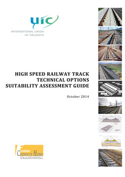 High speed railway track technical options